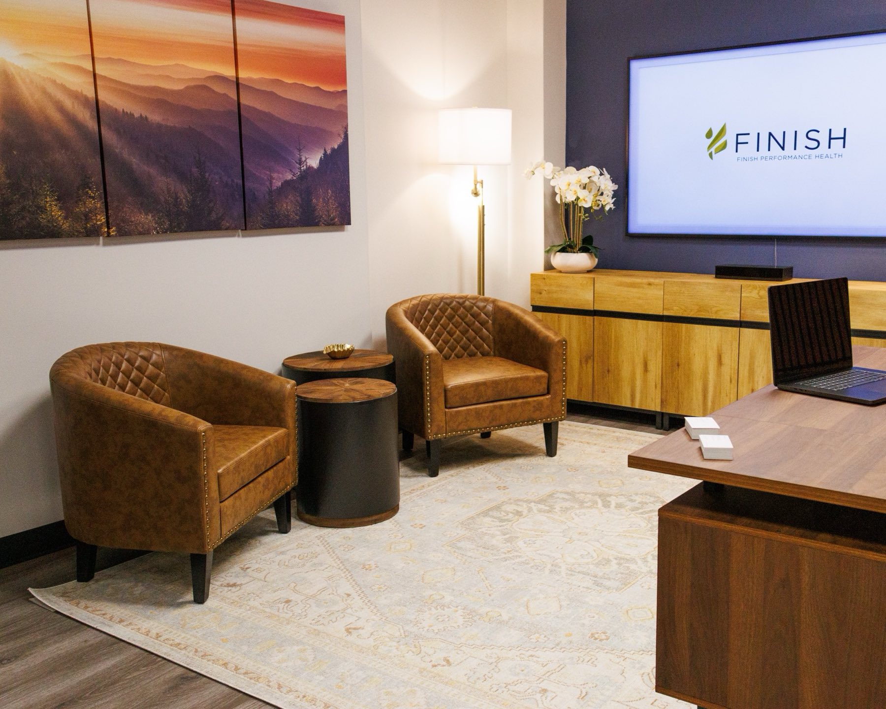 The FINISH consultation room in Athens, Georgia